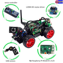 Lade das Bild in den Galerie-Viewer, Smart Remote Control Video Car Kit for Raspberry Pi 3+ Android APP For RPi 3 Model B+ B 2B 1 B+