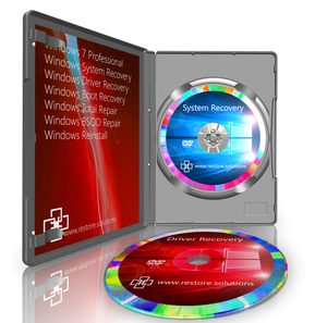 Windows 7 Recovery DVD Disk Set