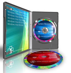 Windows Vista Recovery DVD Disc Set