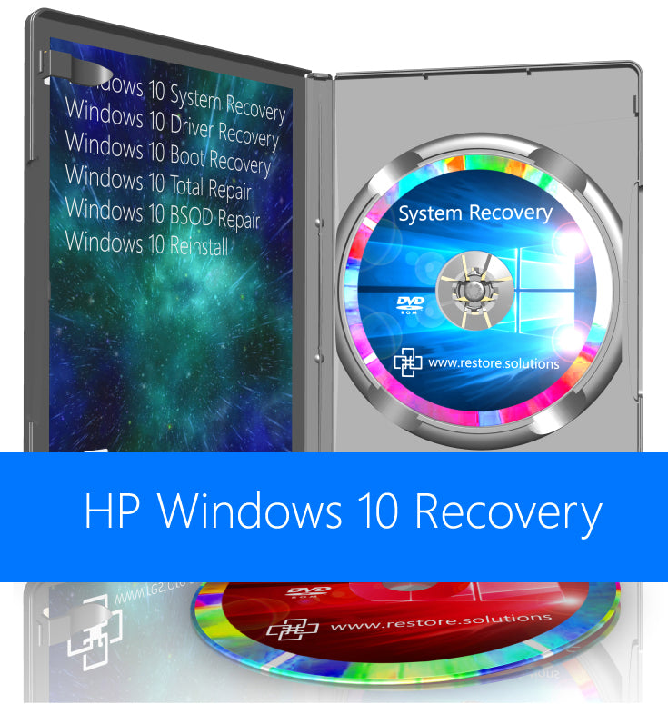 Hard Drive Hp Boot From Dvd HP Windows 10 System Recovery
