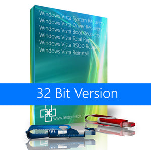 Dell Windows Vista System Recovery Restore Reinstall Boot Disc DVD USB