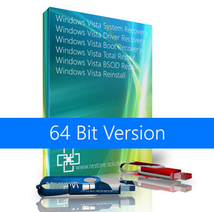 MSI Windows Vista System Recovery Restore Reinstall Boot Disc DVD USB