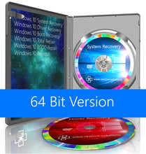 Load image into Gallery viewer, HP Windows 10 System Recovery Reinstall Restore Boot Disc DVD USB
